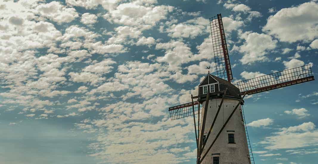 Overnachten in een oude molen