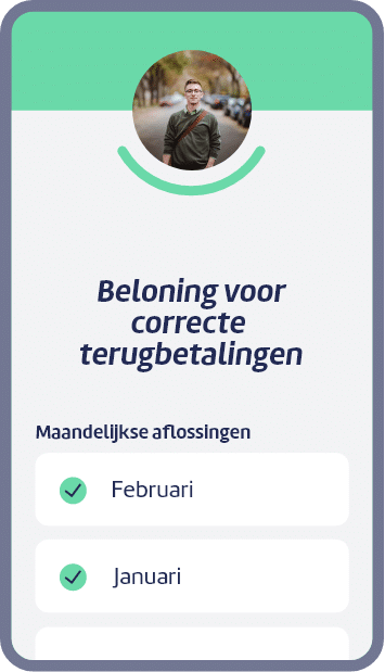 Beloning voor correcte terugbetalingen