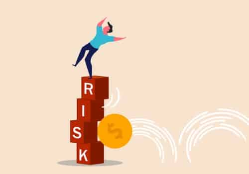 illustration sur les risques d'un investissement dans le dollar