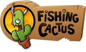 logo fishing cactus