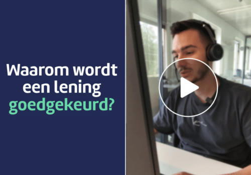 Waarom wordt een lening goedgekeurd
